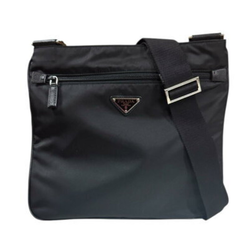 Prada Tessuto shoulder bag black